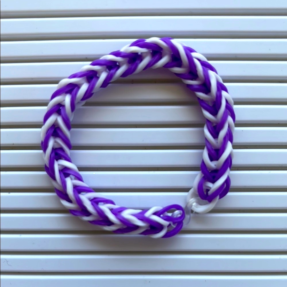 Set of 5 Fishtail Bracelets & Ring Handmade by Sonia Colorful Kids' Jewelry Y2K - Picture 4 of 7